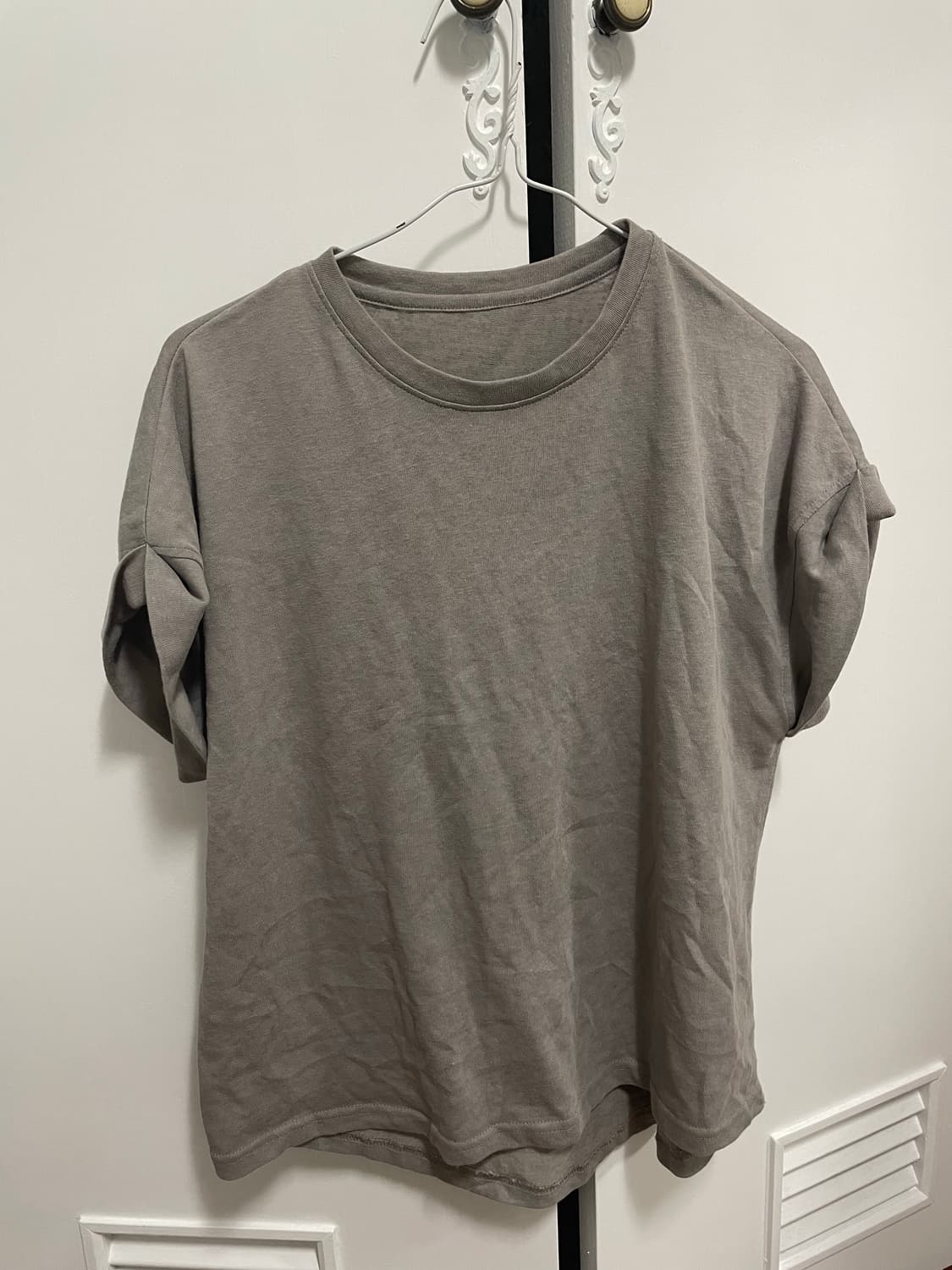 빈티지 그레이 숏슬리브 상품이미지1