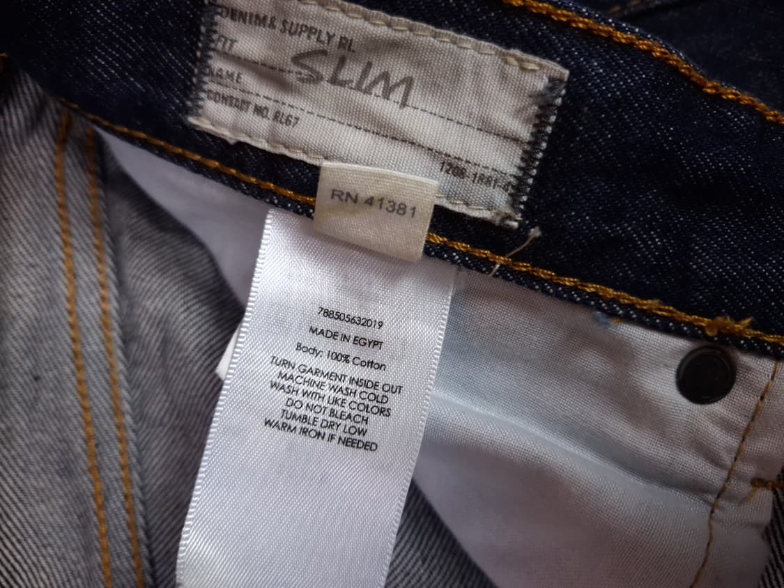 오리지날 폴로 데님앤서플라이 성조기 데님진 상품이미지7