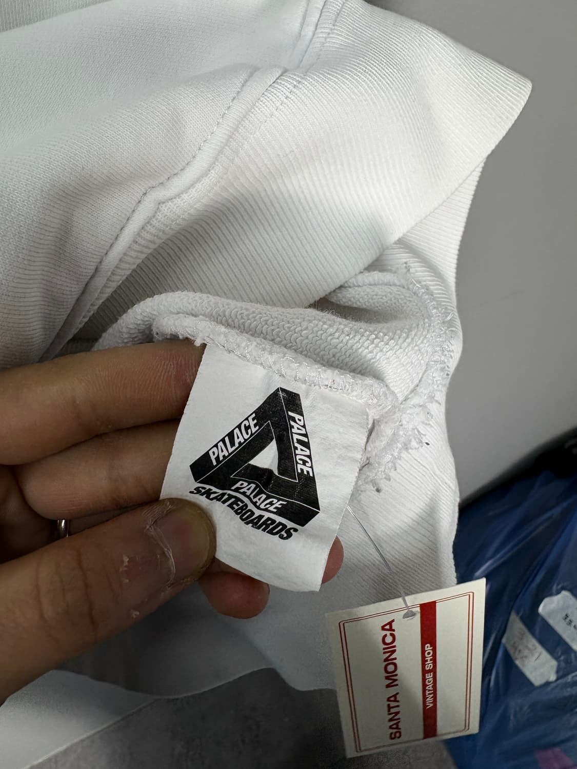 팔라스 P-3D 화이트 후드티 A3822 상품이미지7