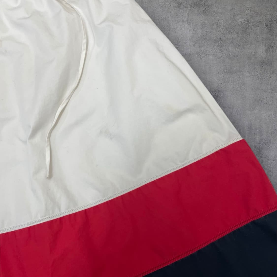 타미힐피거 화이트 배색 코튼 슬리브리스 원피스 4 상품이미지6