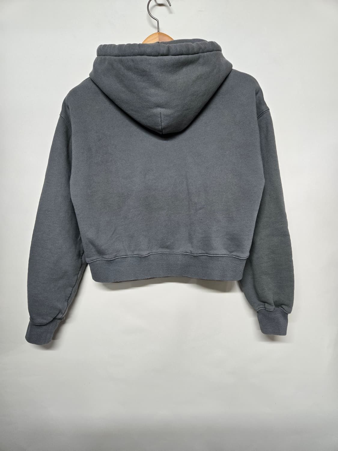 스투시 civil 크롭 기모 후드 XS 상품이미지2