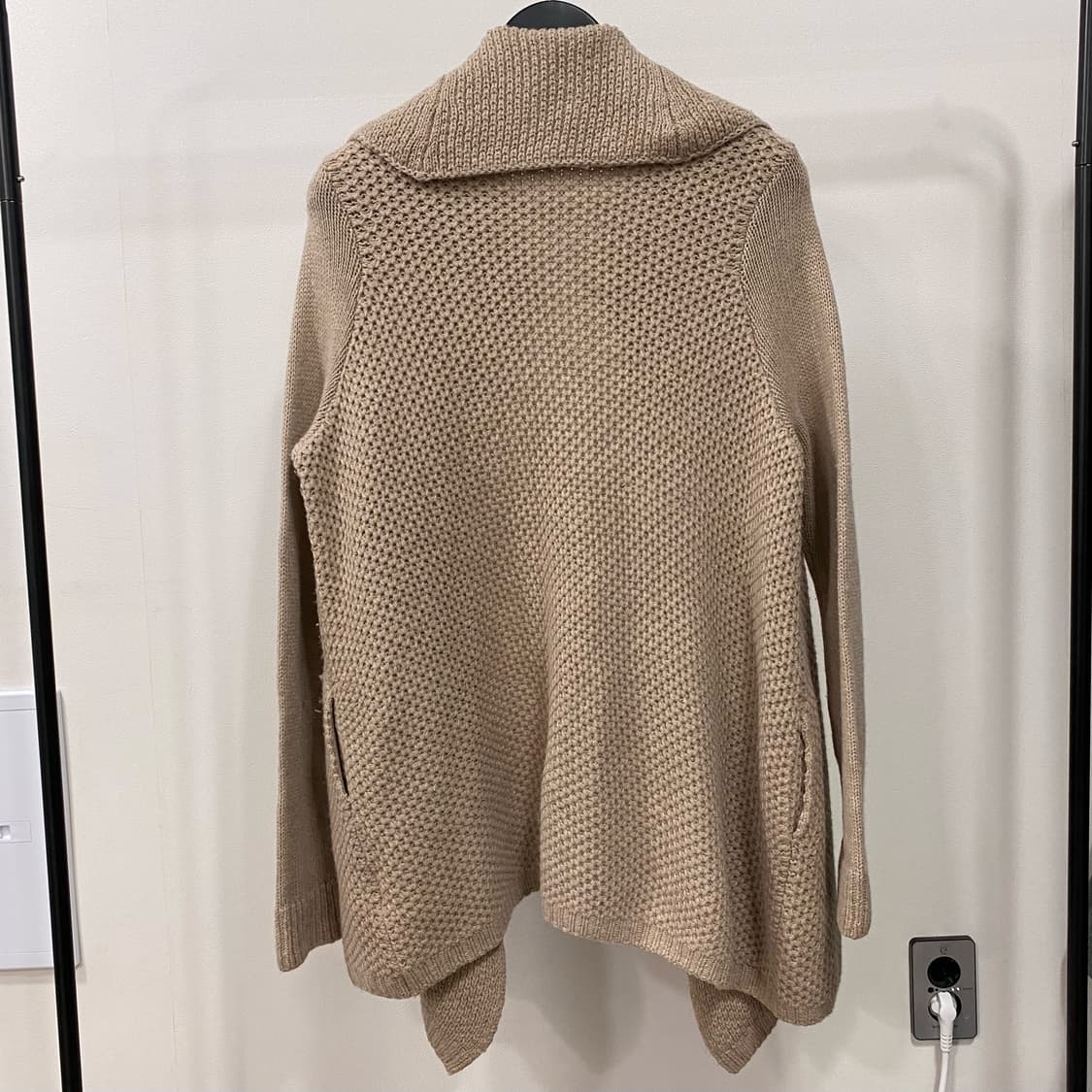 빈스 야크 울 숄카라 케이프 가디건 상품이미지2