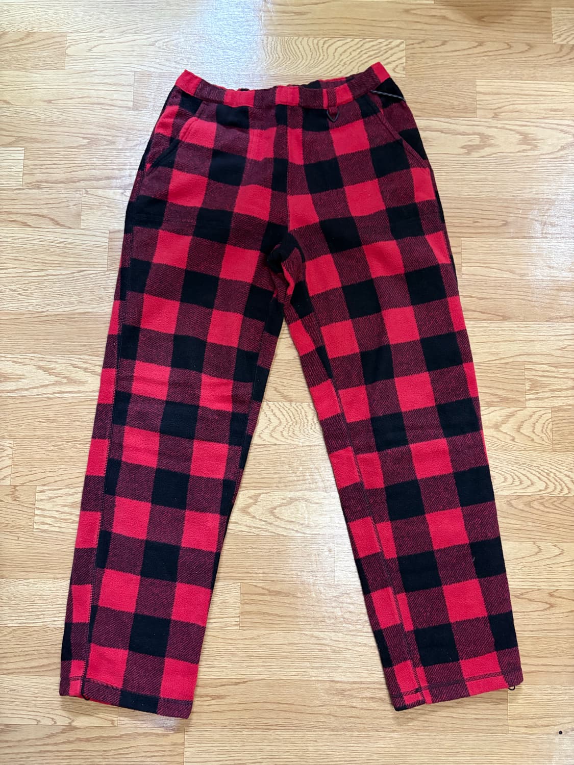 컬럼비아 VTG 레드타탄 체크 플리스 팬츠 32~34 상품이미지1