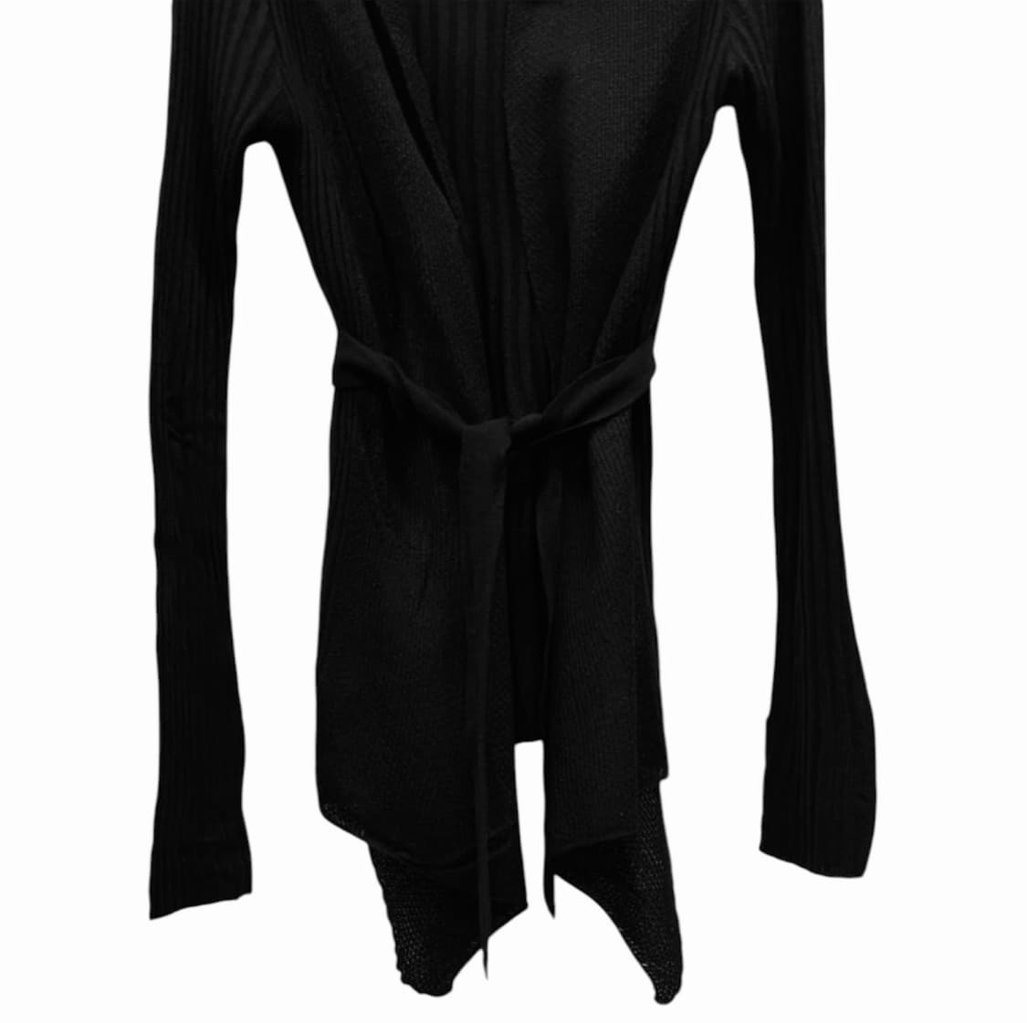 Bernings sho ribbed hood cardigan 상품이미지2