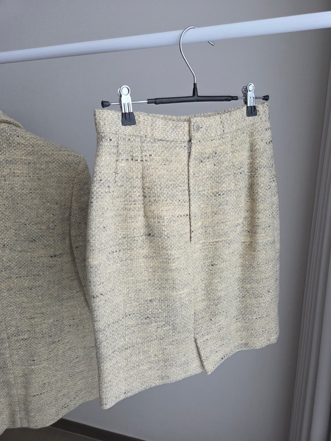 빈티지 정장 투피스 블레이져 치마 세트 상품이미지6