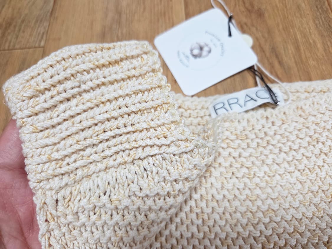 레이스(RRACE) 스퀘어넥 슬리브리스 니트 프리사이즈 새상품 상품이미지6