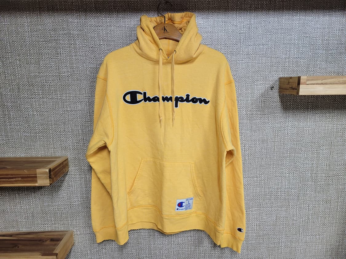 L 105사이즈 챔피언 빅로고 후드티  상품이미지1