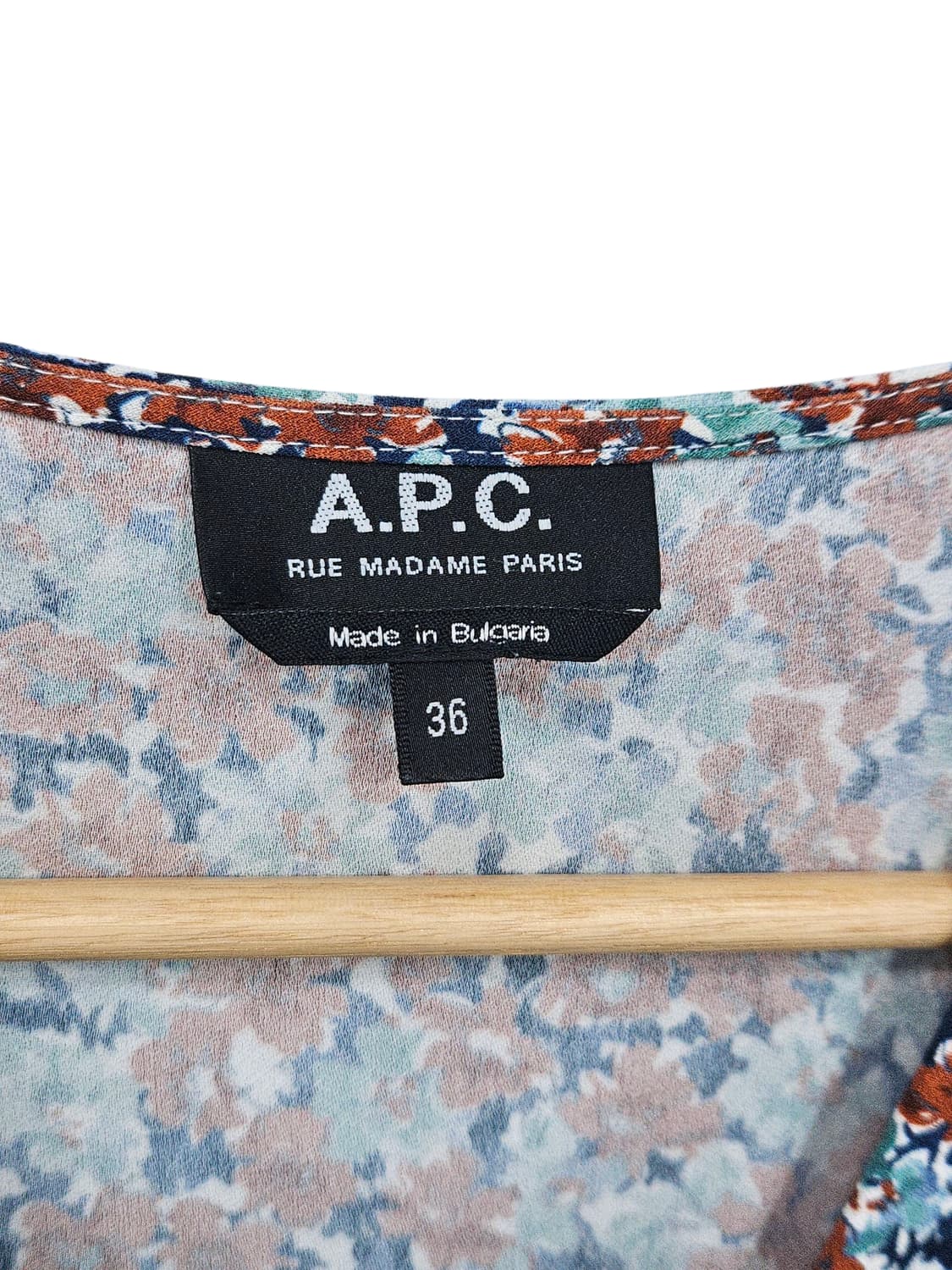 A.P.C 아페쎄 플라워 랩 롱 원피스 36 상품이미지2