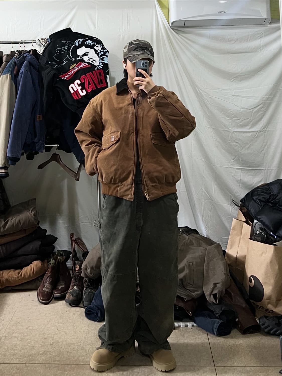 칼하트 J165 워크 자켓 상품이미지3