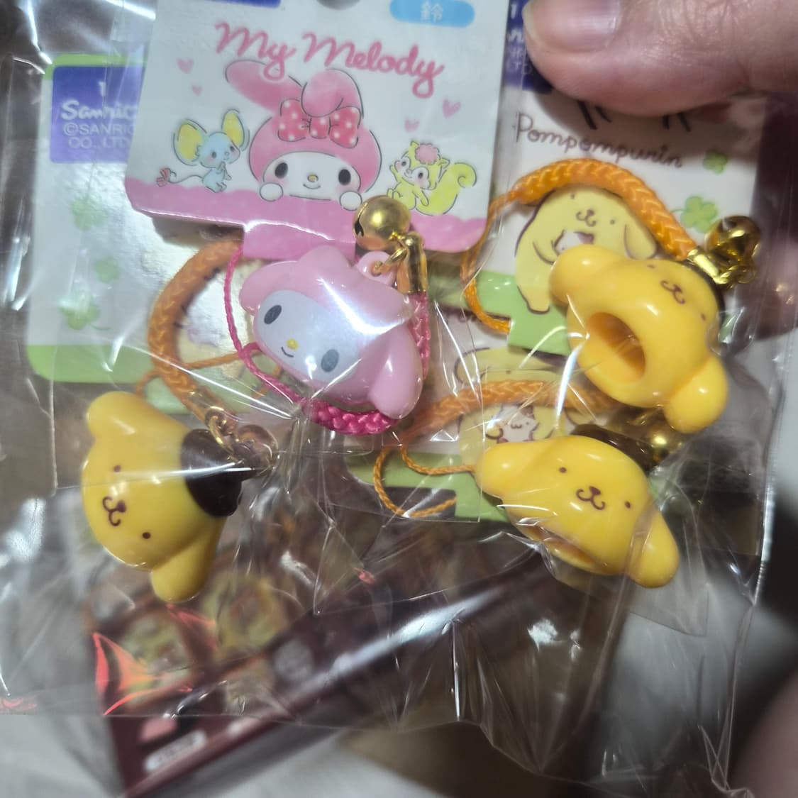 산리오 폼폼푸린 키링 마이멜로디키링 폼푸 마멜 상품이미지1