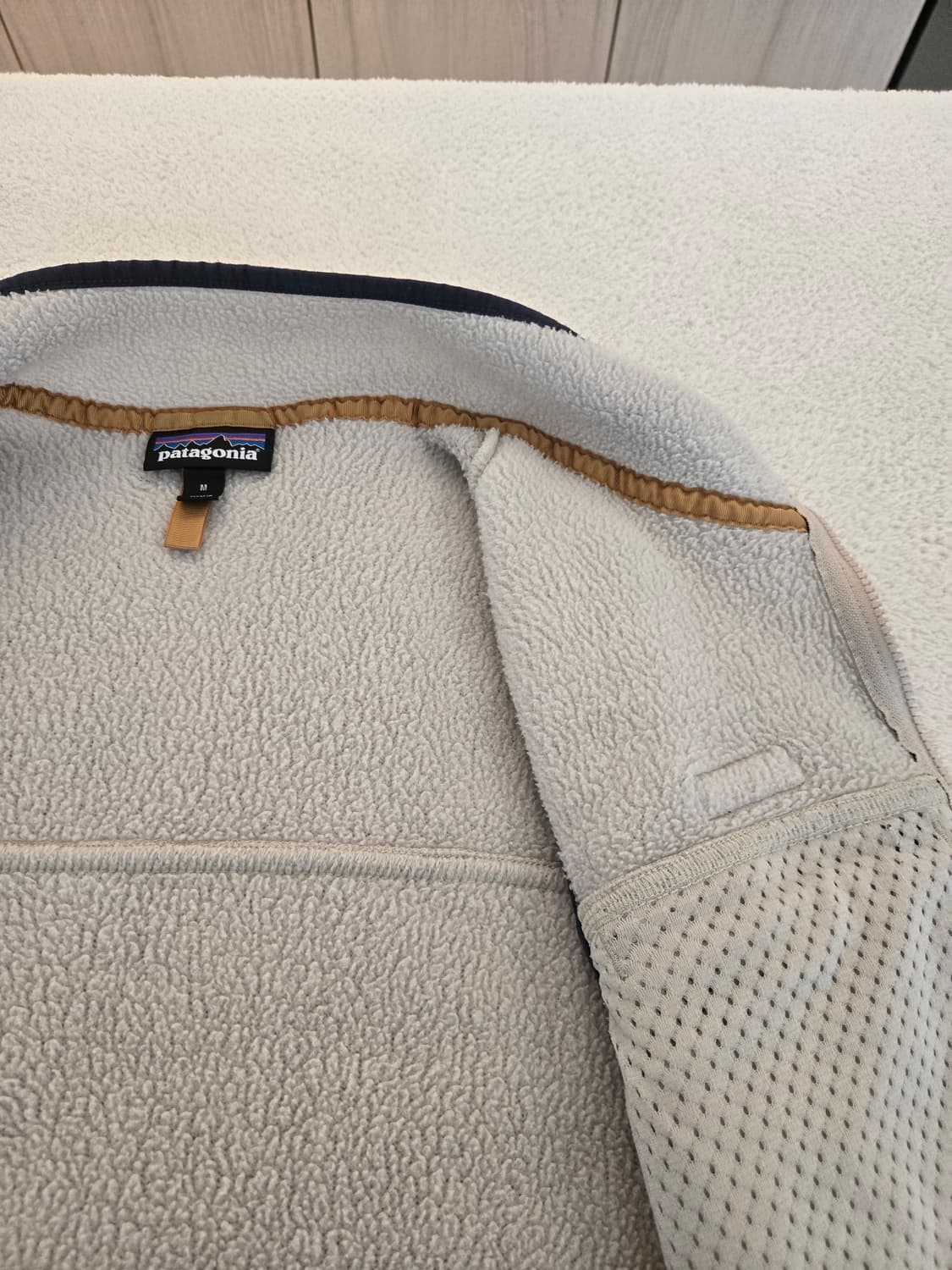 파타고니아 레트로 파일 조끼 아이보리 M 상품이미지6