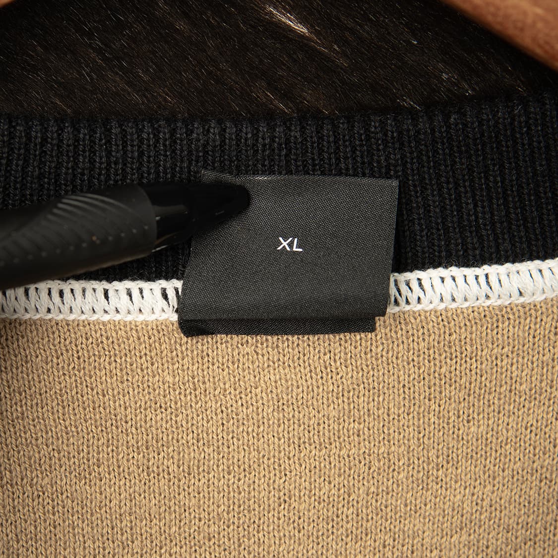 [XL] 휴고보스 BOSS 투톤 코튼 울 니트  상품이미지6