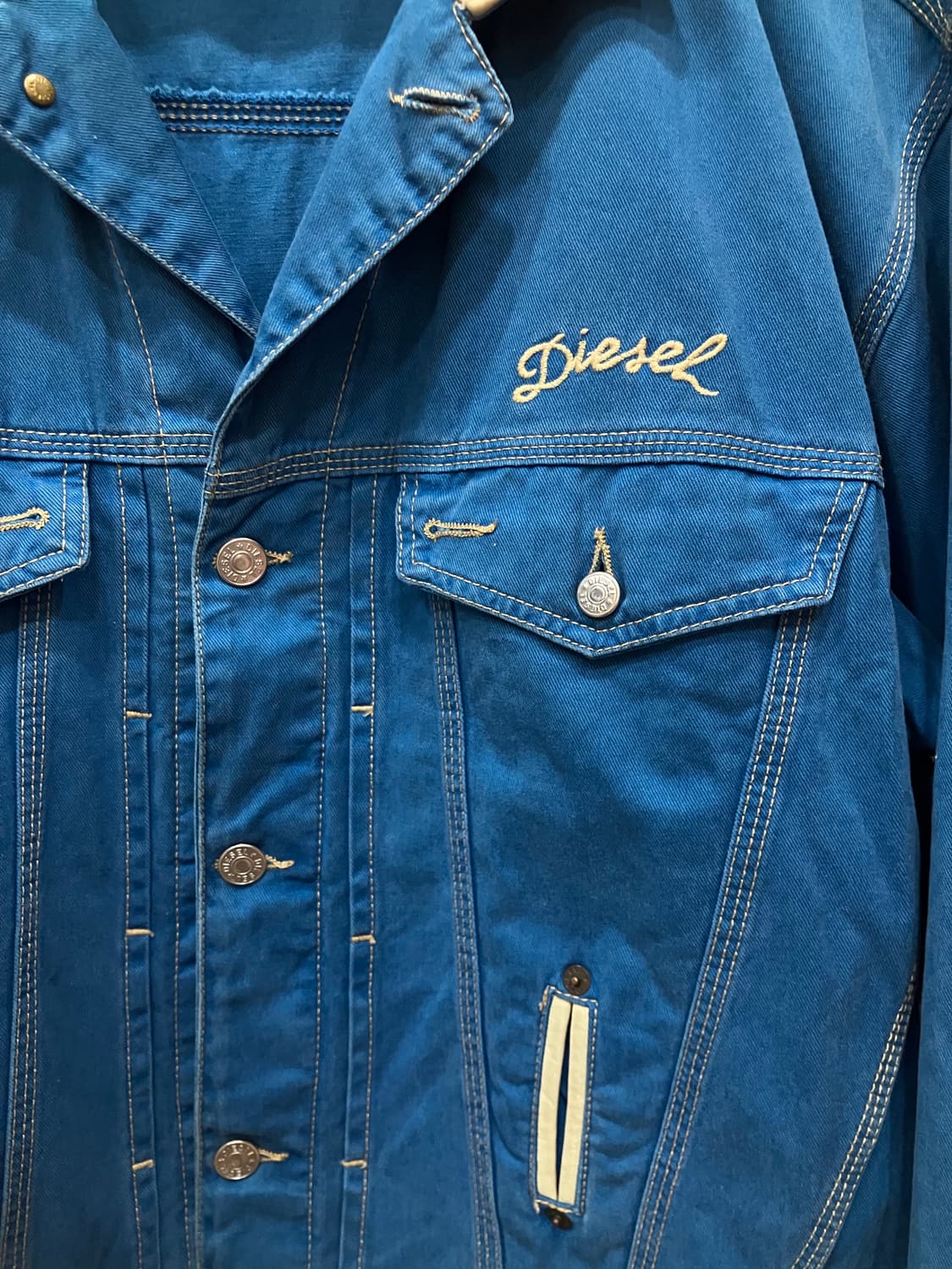 90s diesel 올드 디젤 트러커 자켓 상품이미지5