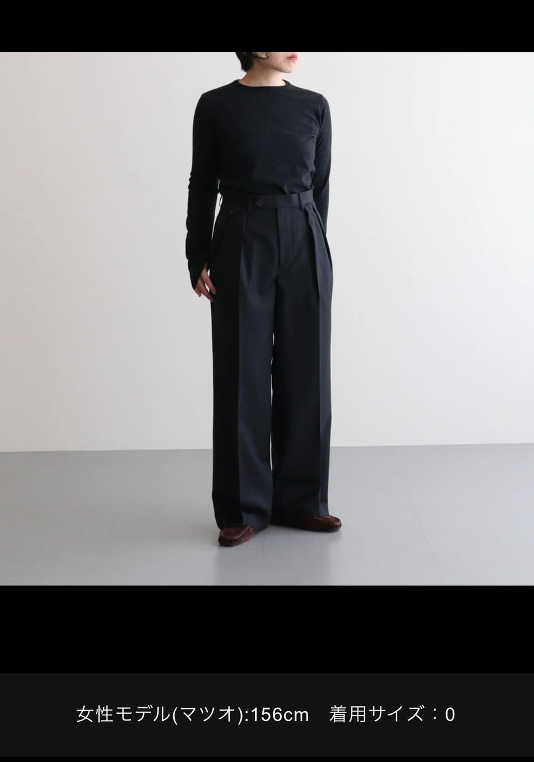 Auralee 25 aw wide stripe slacks 상품이미지2