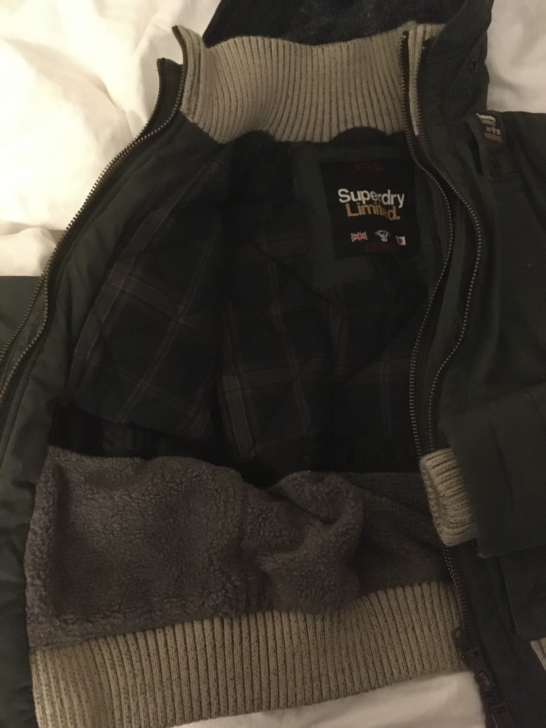 슈퍼드라이 리미티드 야상 봄버 자켓 상품이미지2