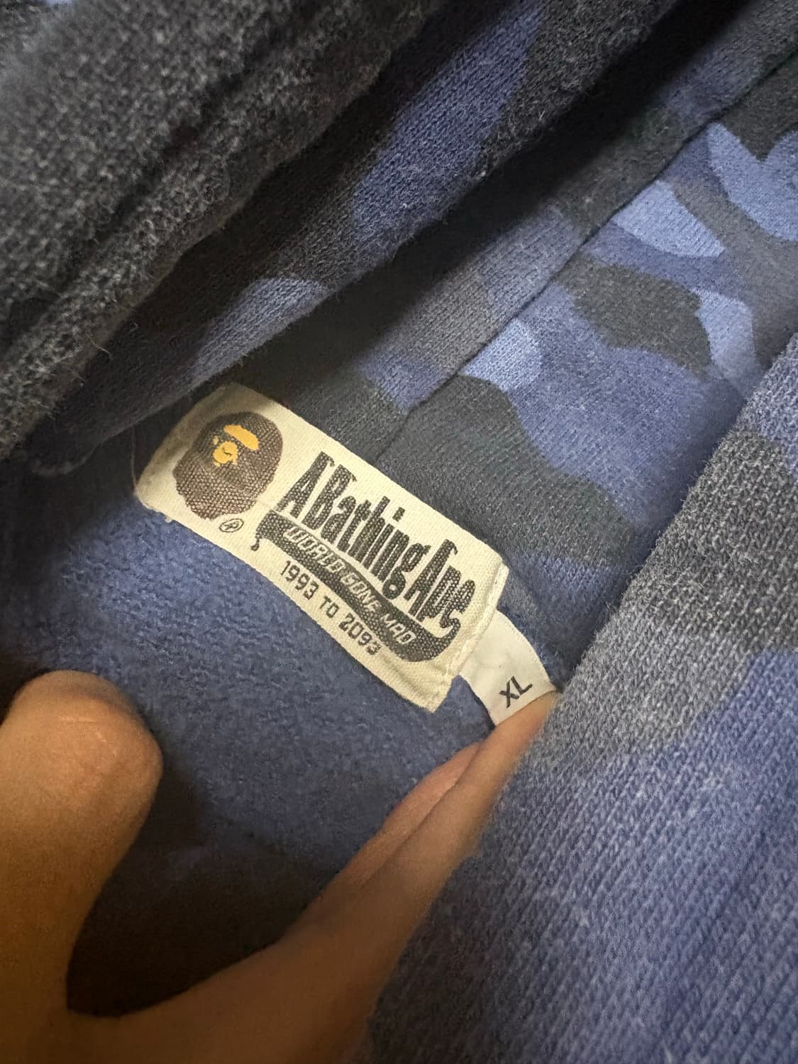 (XL) 베이프 청계 후드티 판매 상품이미지3