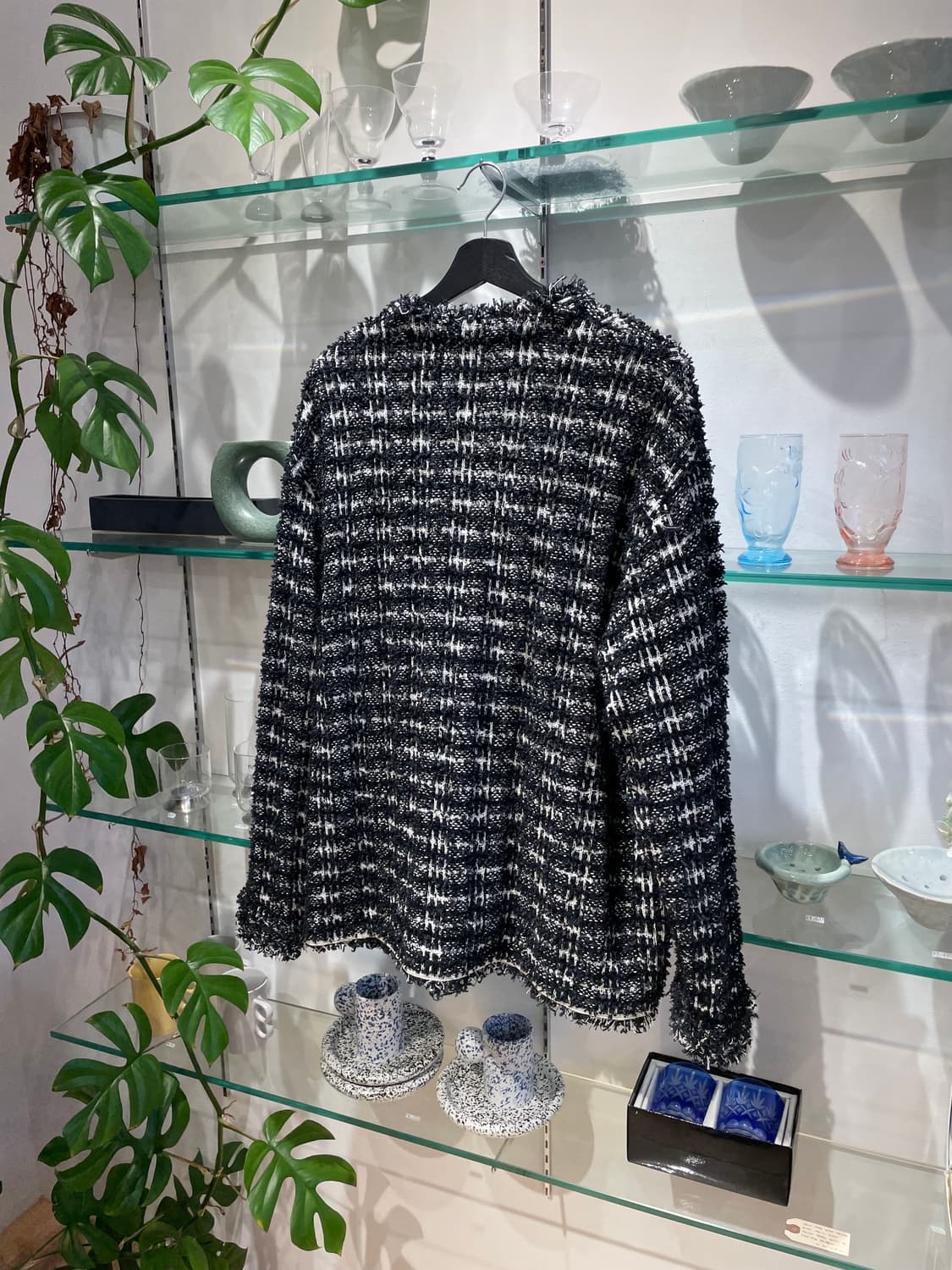 디스커버드 coco tweed knit jacket 상품이미지5