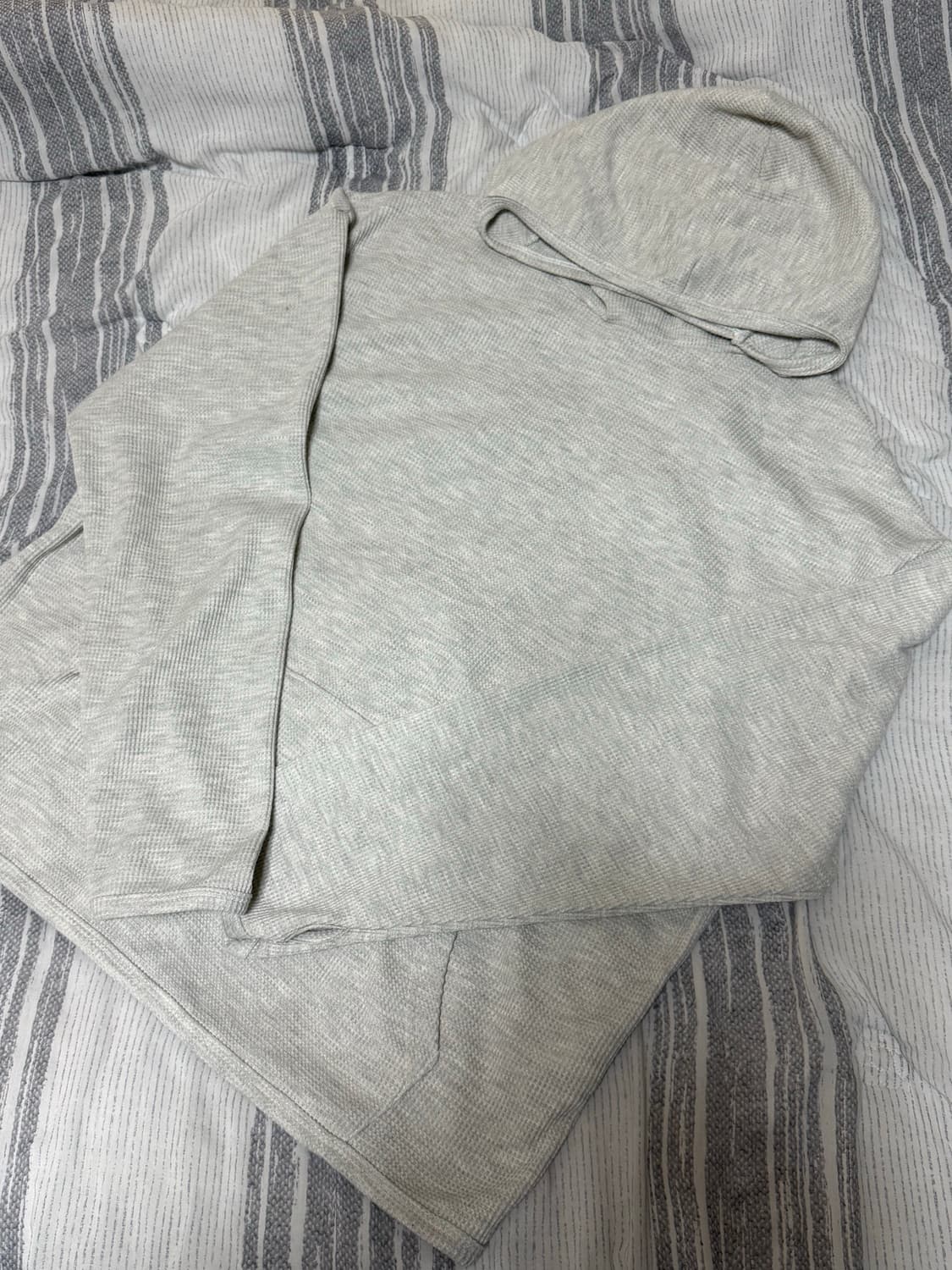 (1) 노운 와플 후드 티셔츠 오트밀 상품이미지3