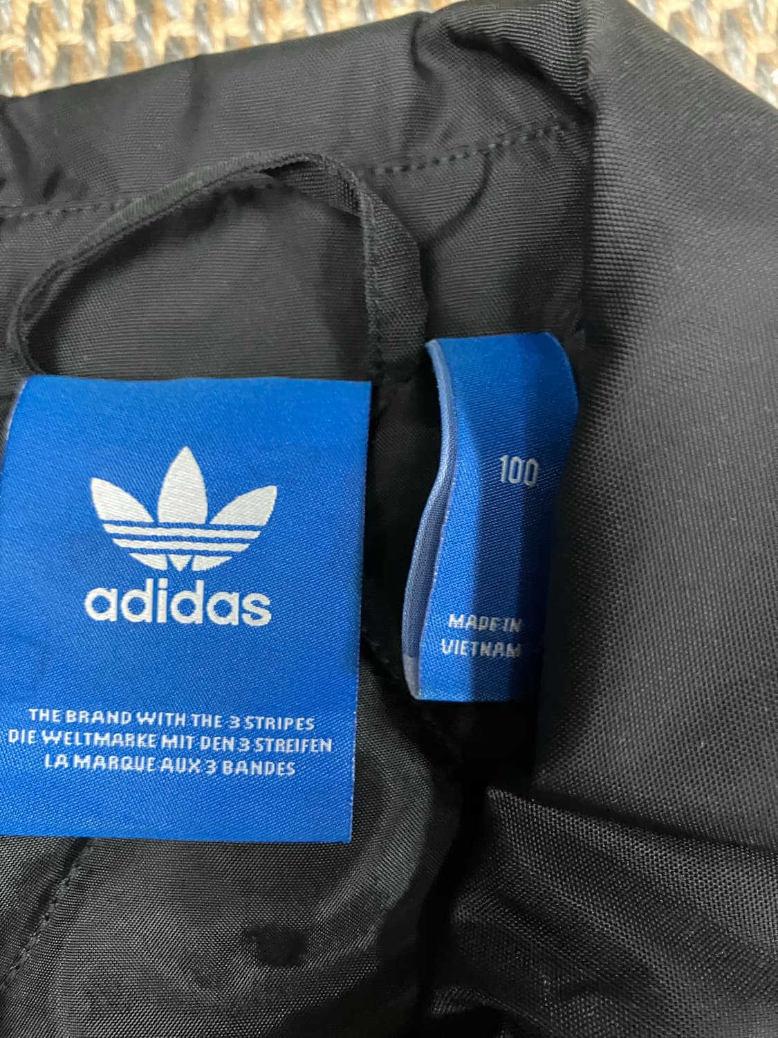 아디다스 블랙 코치 자켓 100 상품이미지6