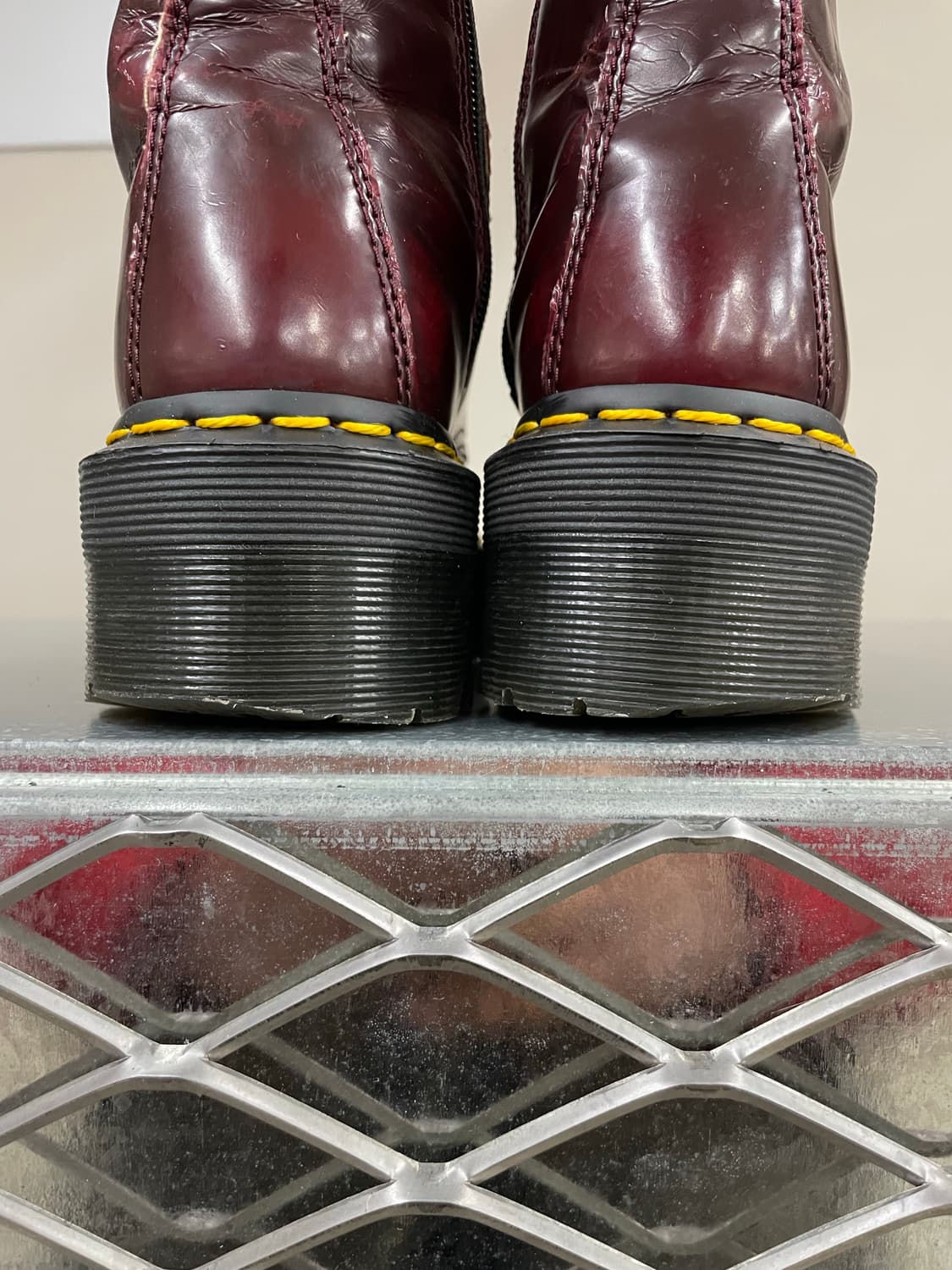 닥터마틴 제이든 부츠 버건디 uk3 상품이미지10