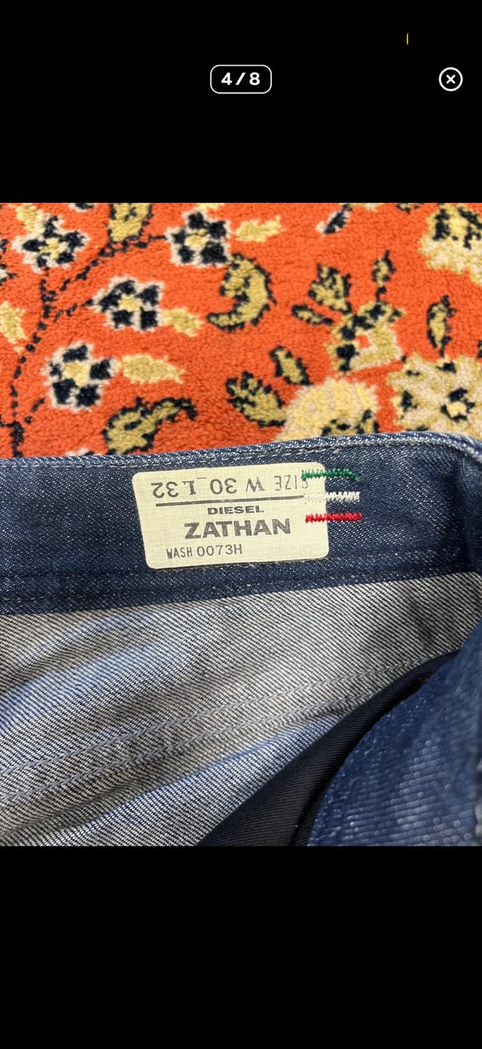 [30] 디젤 자탄 플레어 부츠컷 데님 팬츠 상품이미지3