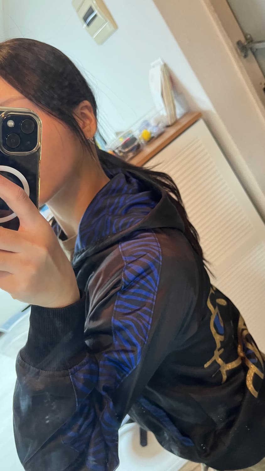 헬로키티 지브라 갸루 후드집업 상품이미지5