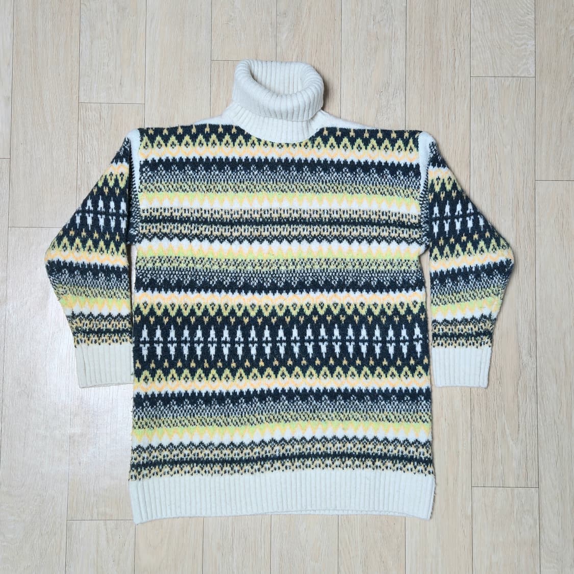 ZARA 패턴 니트 스웨터 상품이미지2