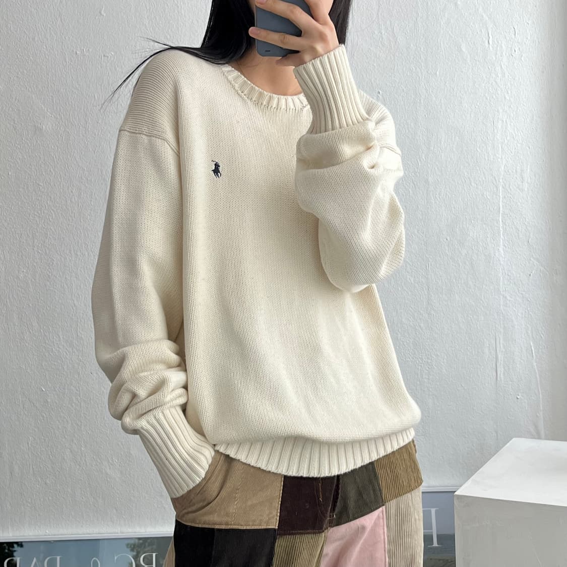 L) 폴로니트 A1244 상품이미지4