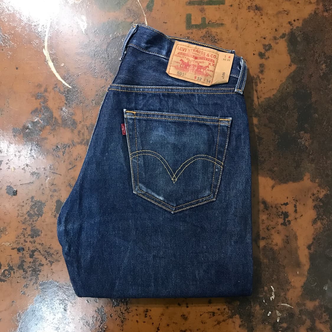 리바이스 501 진청 데님 팬츠 허리 30 31  사이즈 상품이미지1