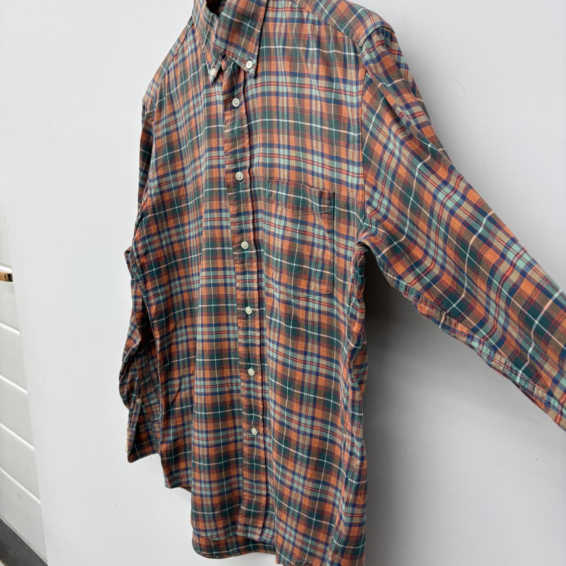 빈티지 제이프레스 체크 셔츠 남방 남성M 상품이미지3