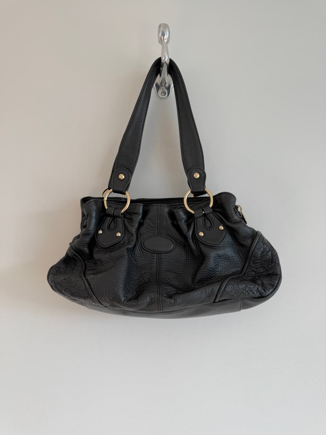 Pre owned 레더 토트 숄더백 상품이미지1