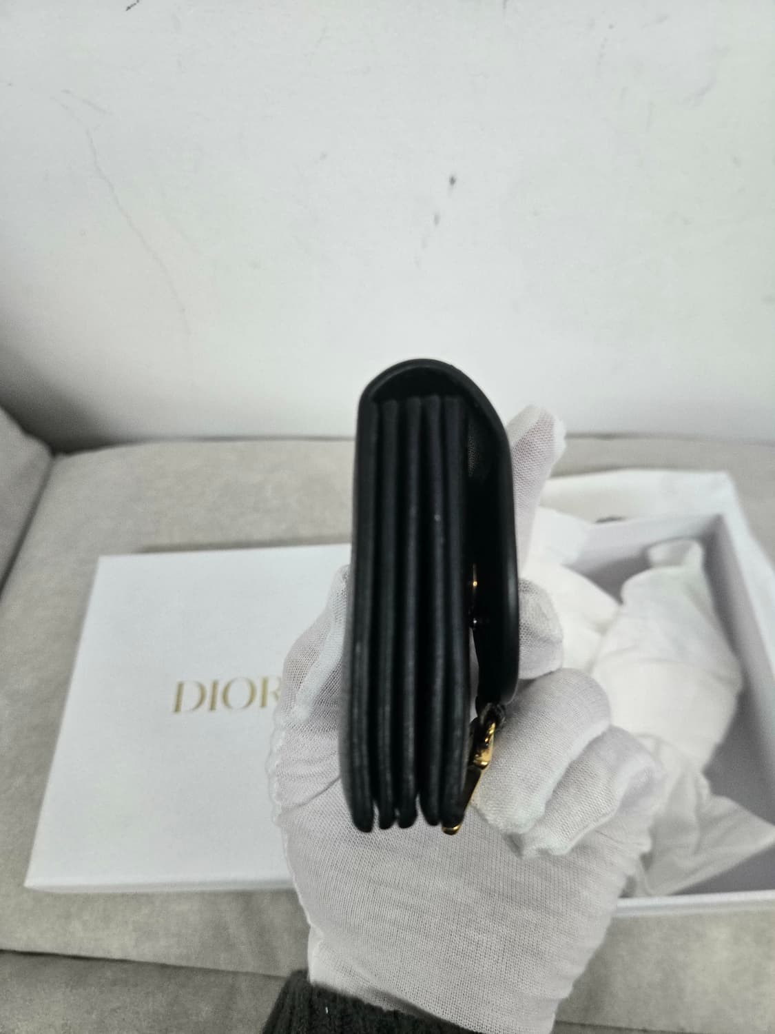 [보증서 정품] 디올 새들 아코디언 반지갑 상품이미지4