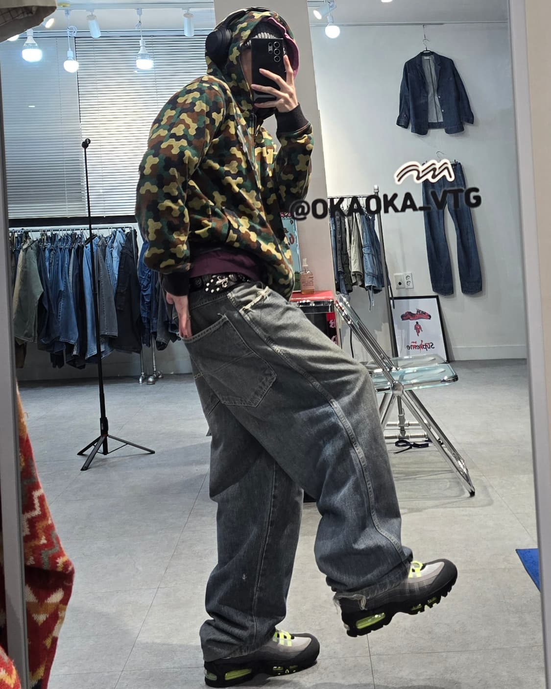 MAJESTIC 스웻 후드 집업 상품이미지4