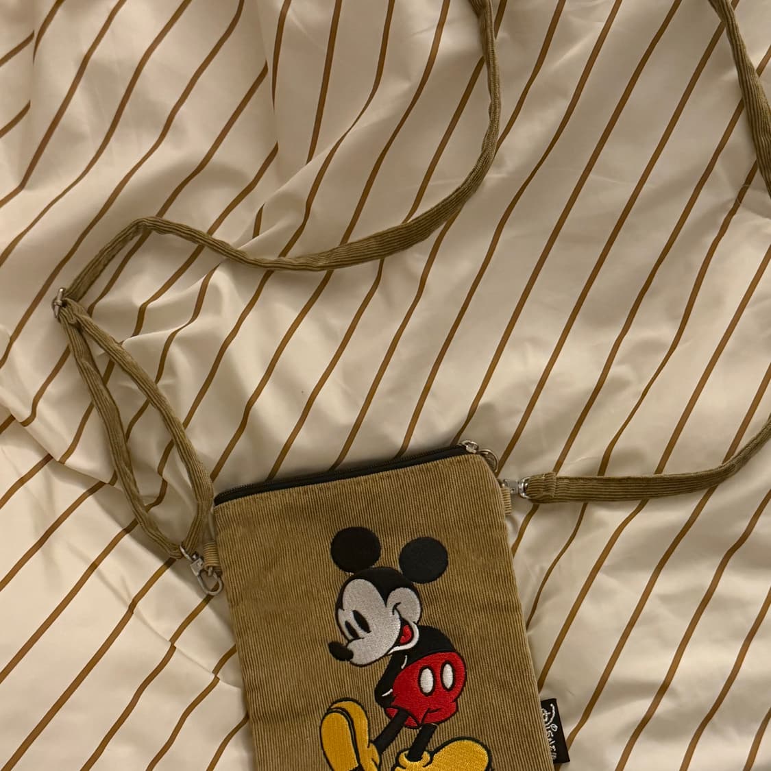 디즈니 미키마우스 코듀로이 미니 크로스백 상품이미지9