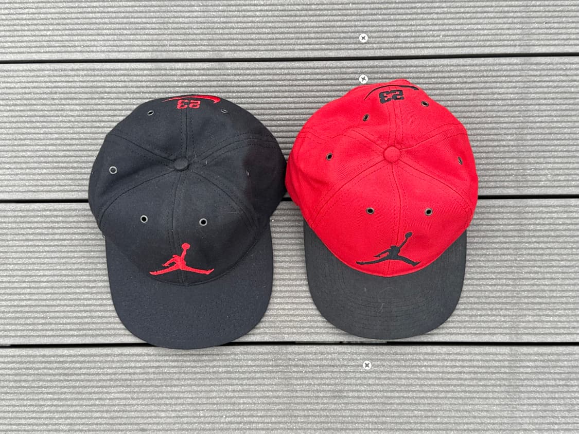 (Black) 90s 빈티지 나이키 에어 조던 캡 MADE IN USA 상품이미지3