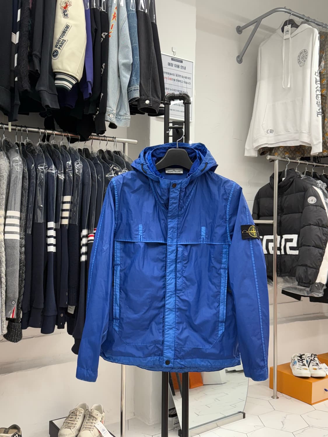 [M] 스톤아일랜드 무솔라고마타 바람막이 상품이미지1