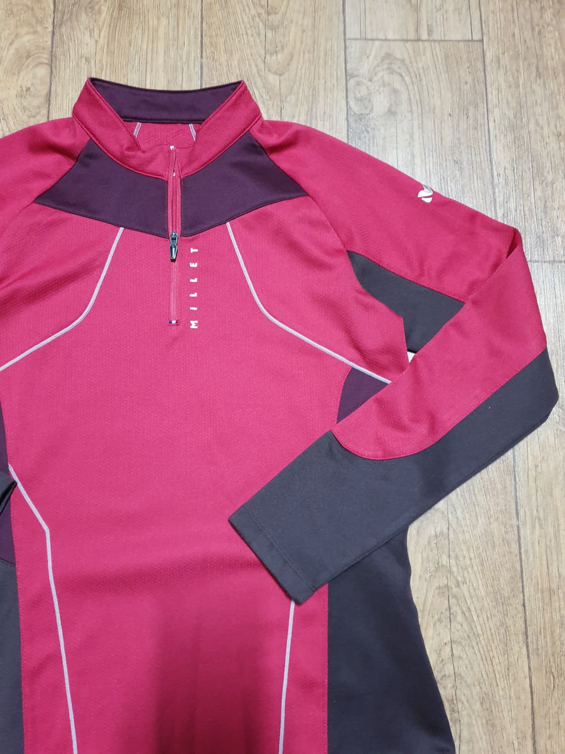 1175 밀레 아웃도어 반집업 90~95 사이즈입니다 상품이미지3