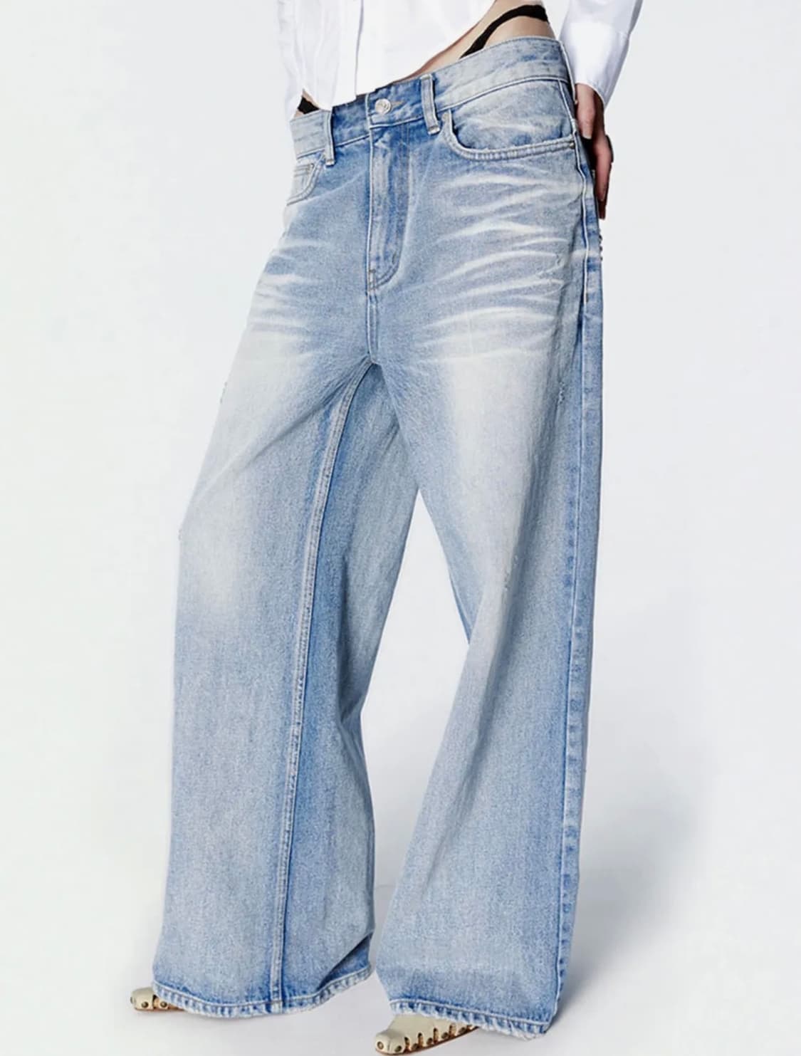 2000아카이브스 SNYDER WIDE DENIM (BLUE) 02 상품이미지1