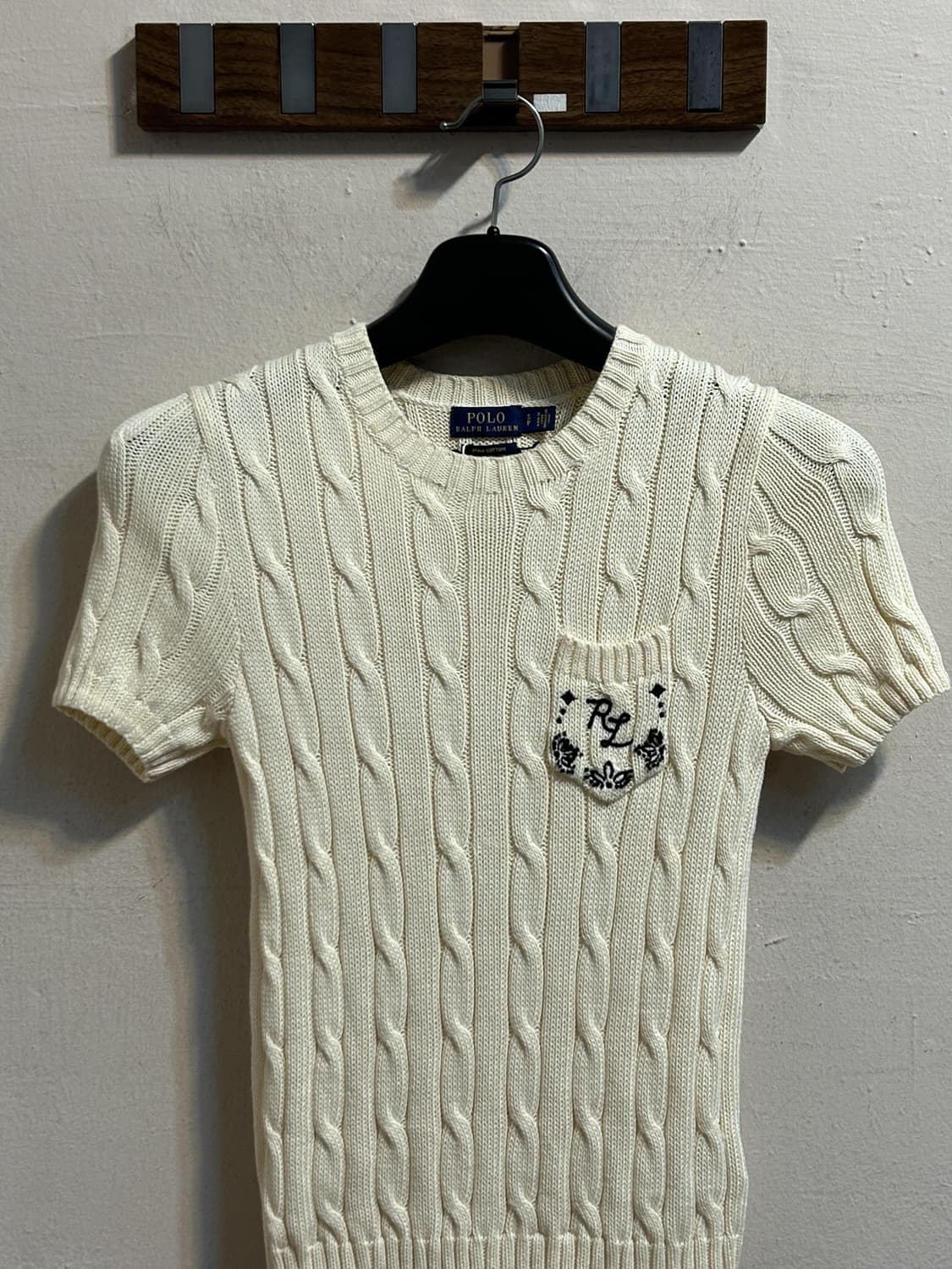 폴로 랄프로렌 케이블 반팔 니트 상품이미지2
