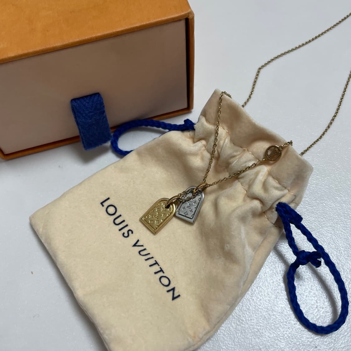 루이비통 나노그램 목걸이 (정품) 상품이미지2