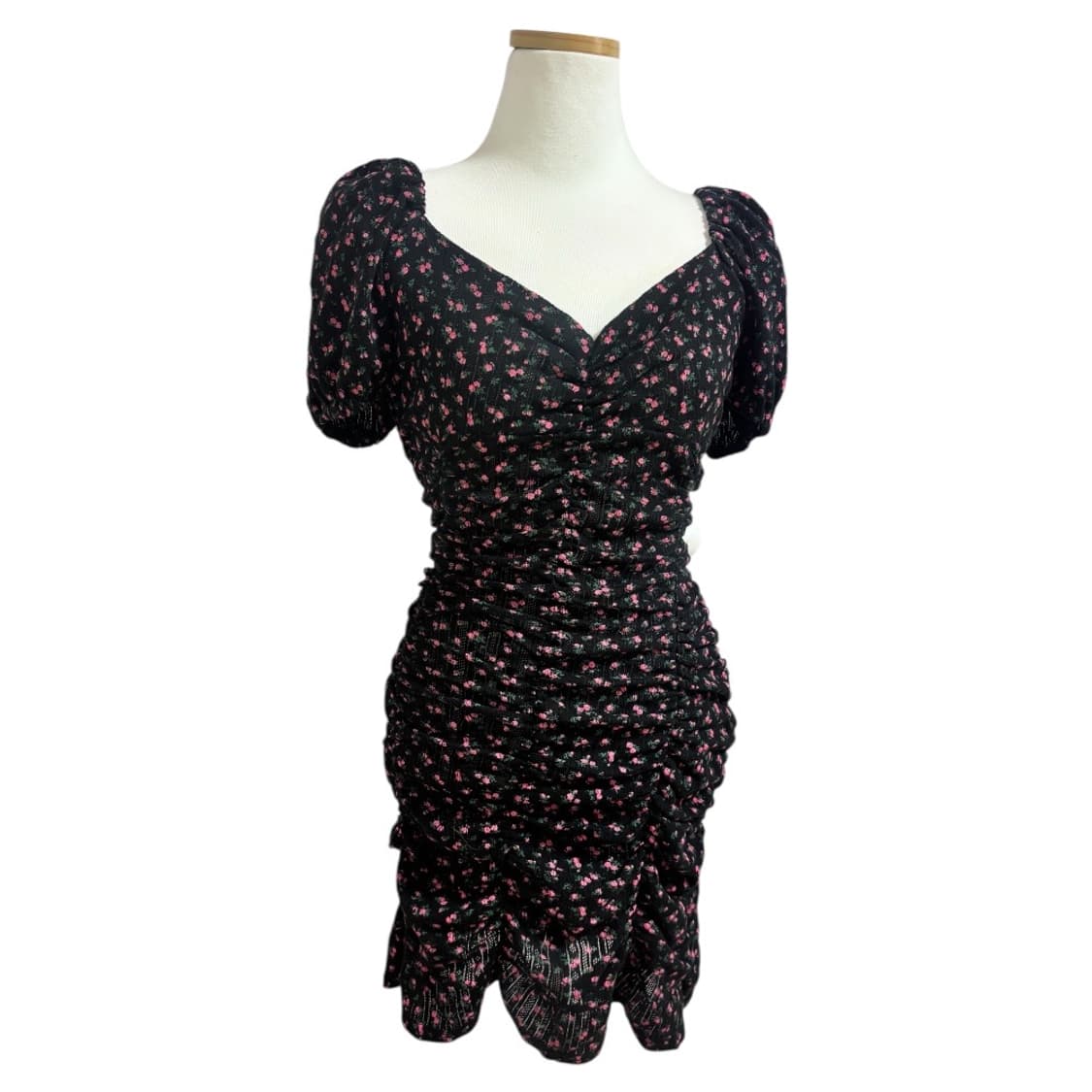 스토레츠 플라워 셔링 미니원피스 / 정가 10만원대  상품이미지4