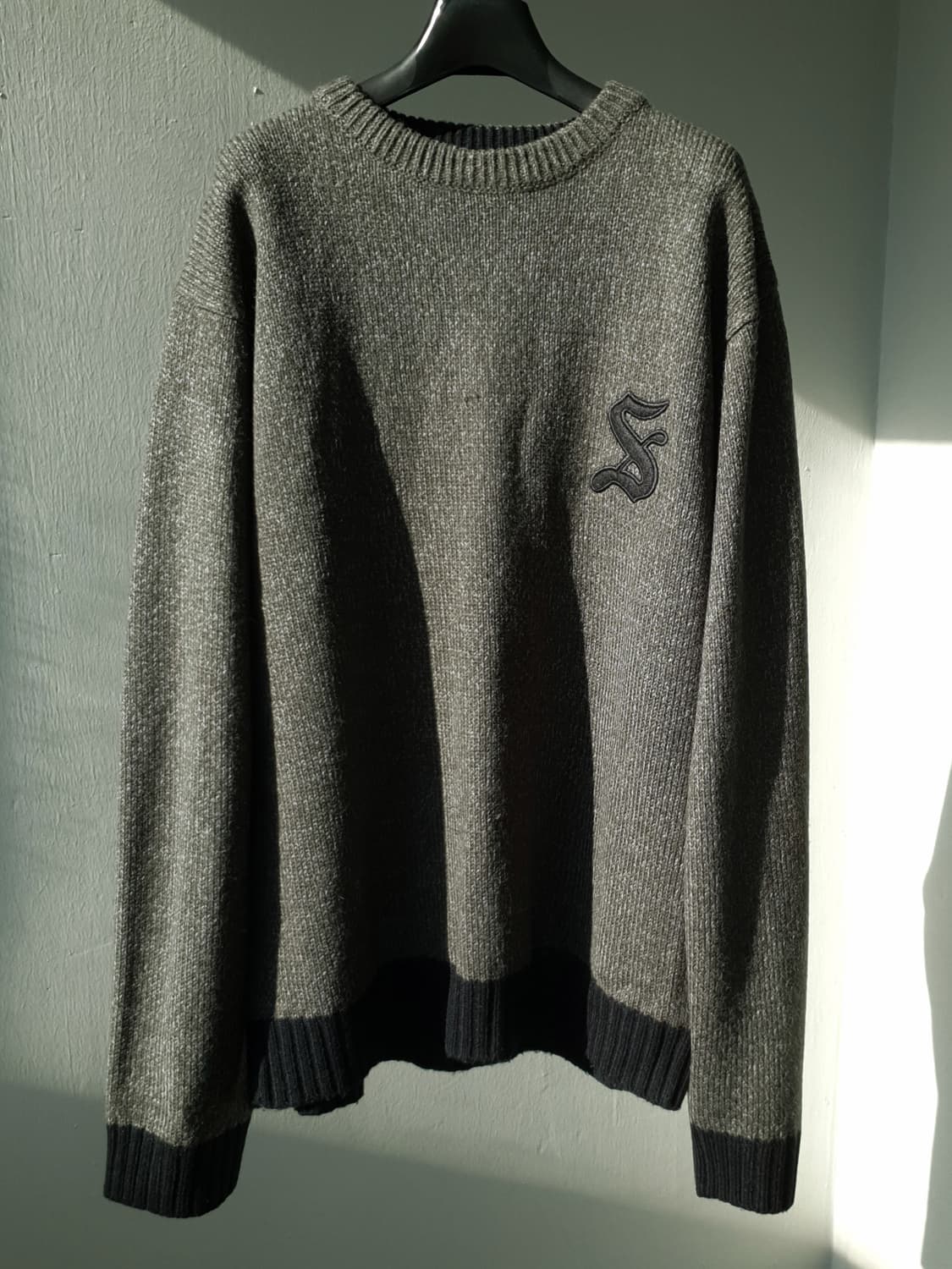 90s Stussy old english knit 상품이미지2