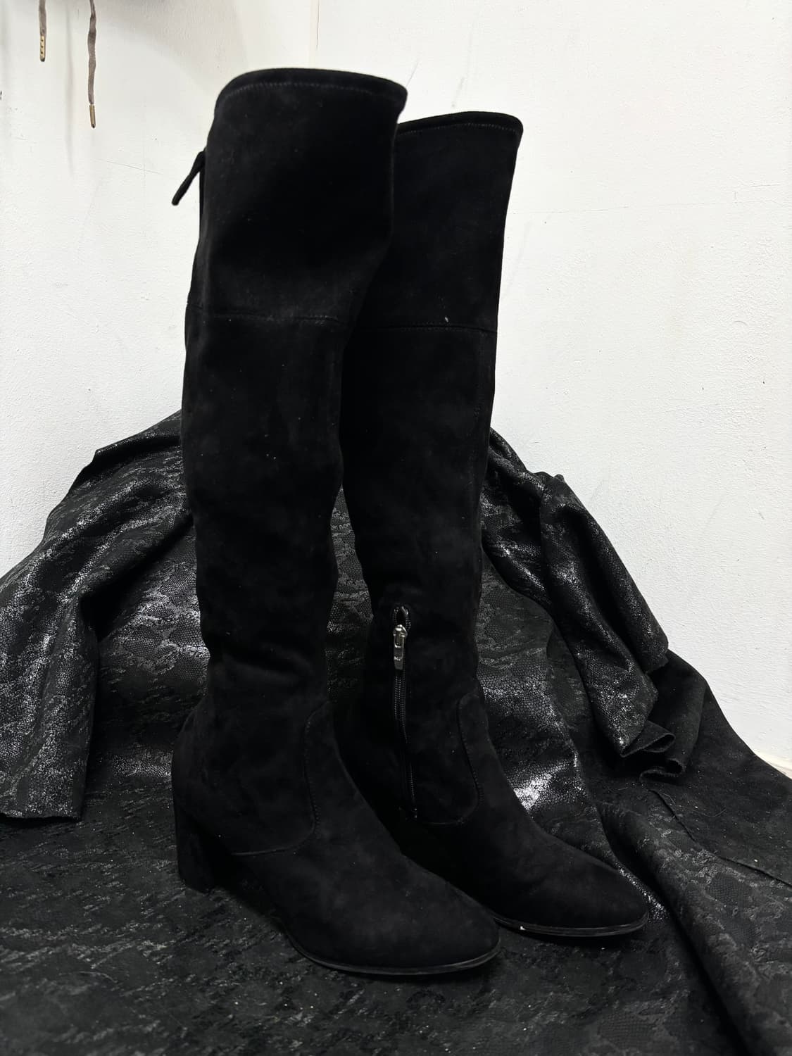 “Vintage” Y2K Mood Black Long Boots 상품이미지5