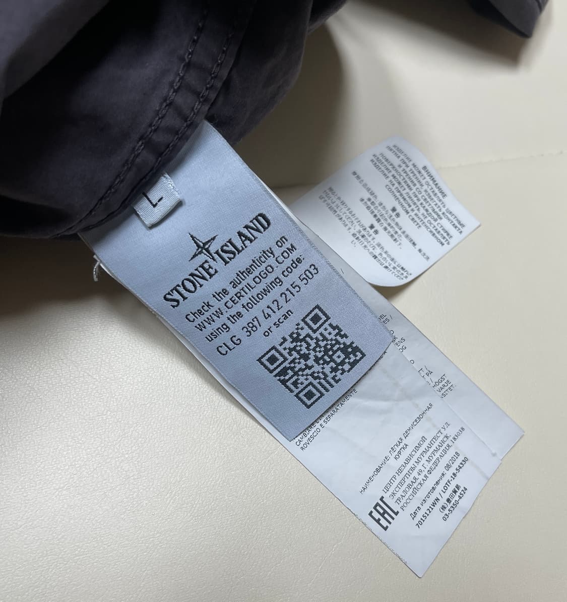 스톤아일랜드 올드 이펙트 오버셔츠 L 상품이미지4