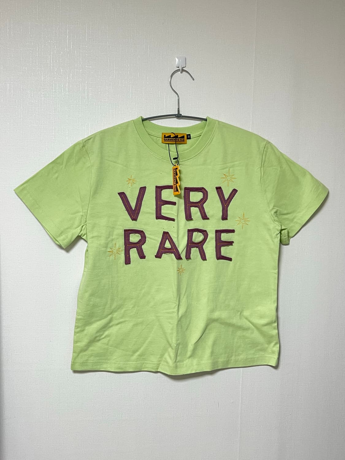가먼츠팹 Very Rare Star Stitch Tee (LIME) 상품이미지2