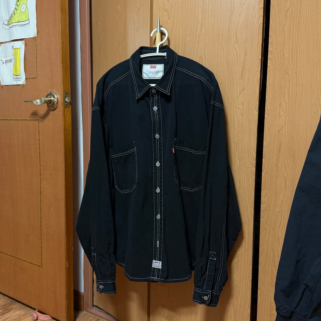 빈티지 리바이스 스티치 셔츠 L 상품이미지1