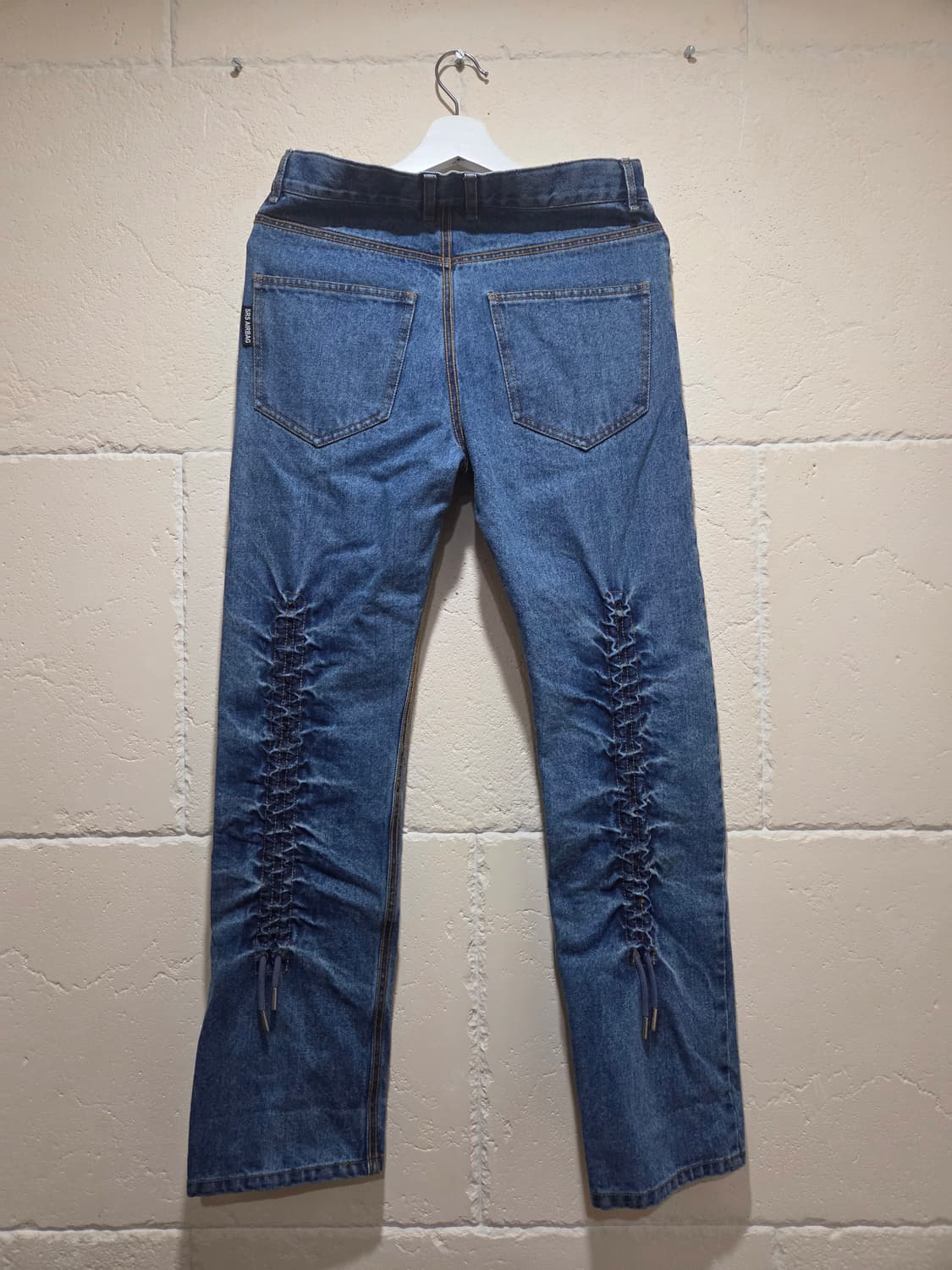 강혁 2스트랩 데님 S사이즈 새상품 상품이미지2