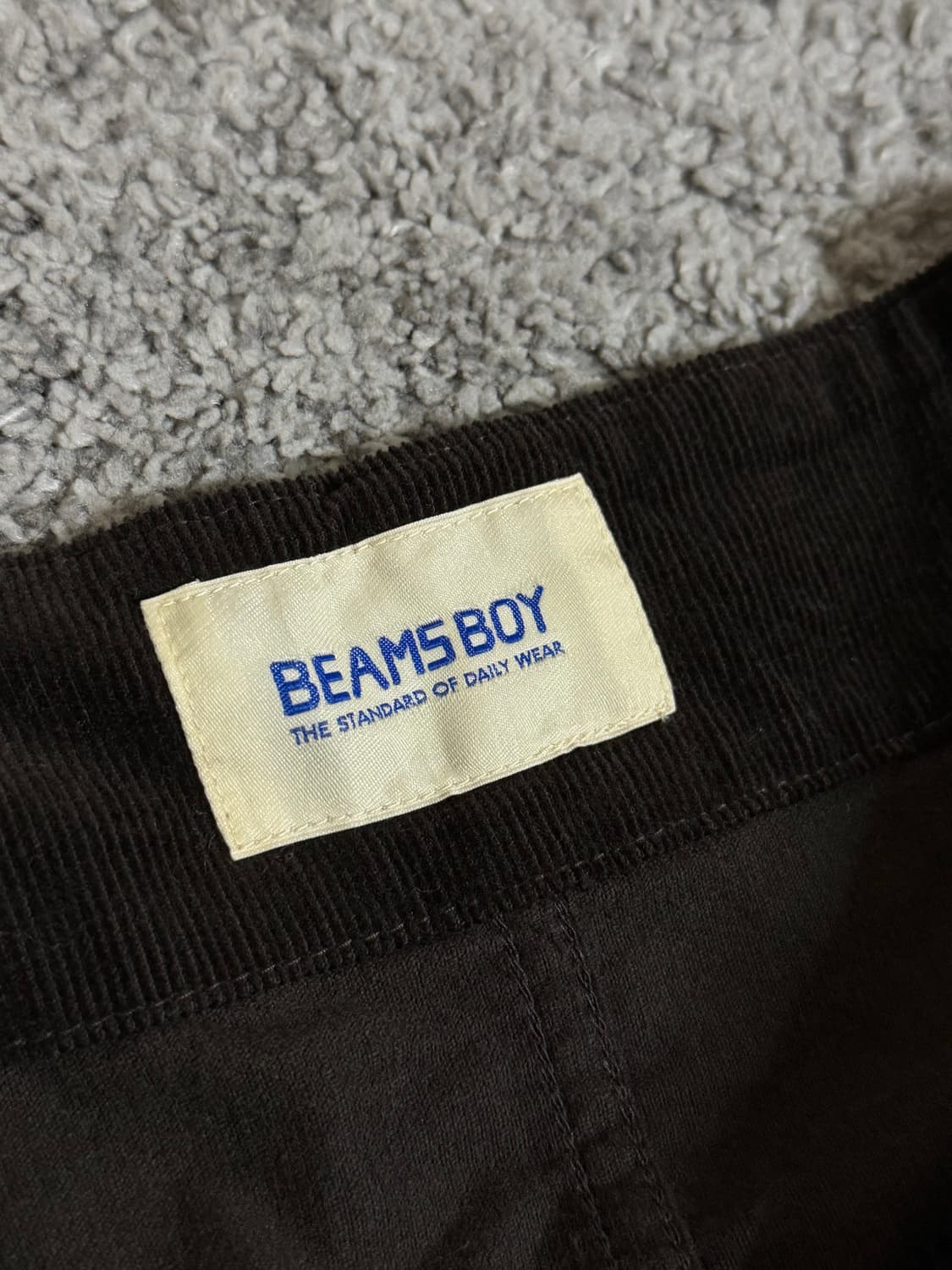 빔즈보이 코듀로이 벨티드 스커트 상품이미지7