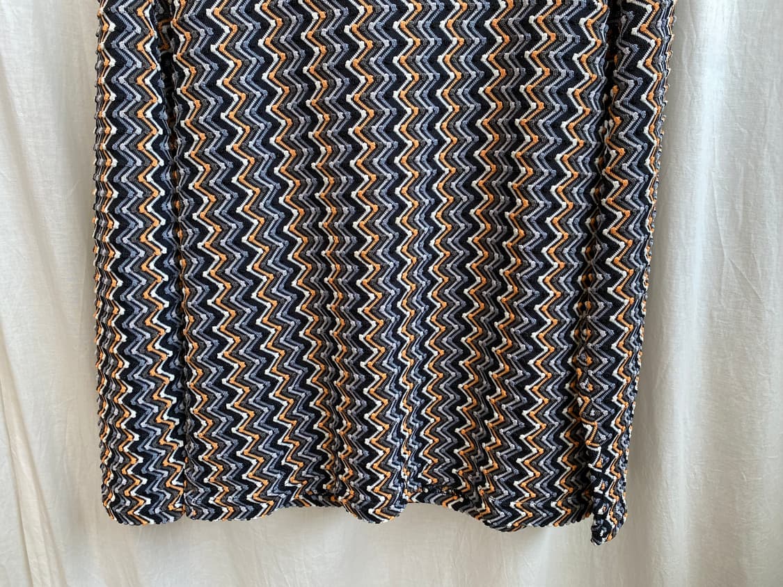 패턴 스트레치 하이넥 탑(M) 상품이미지4