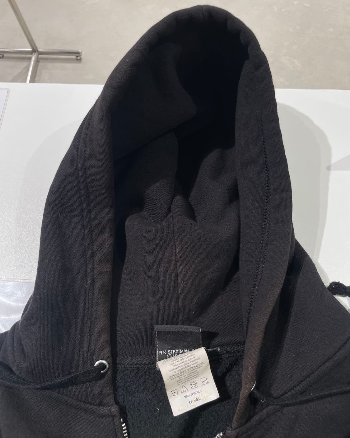 할리 데이비슨 블랙 코리아 백 프린팅 후디 집업 상품이미지9